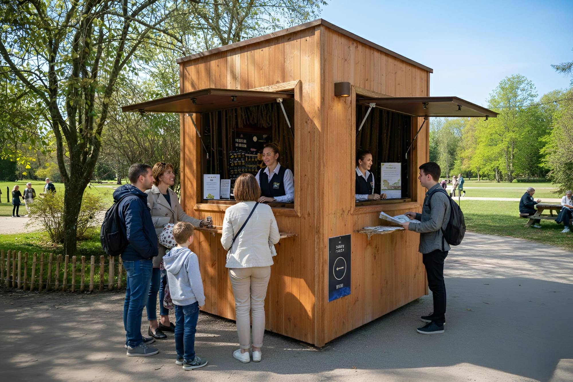 Kiosque ambulant vente de kiosque professionnel en France