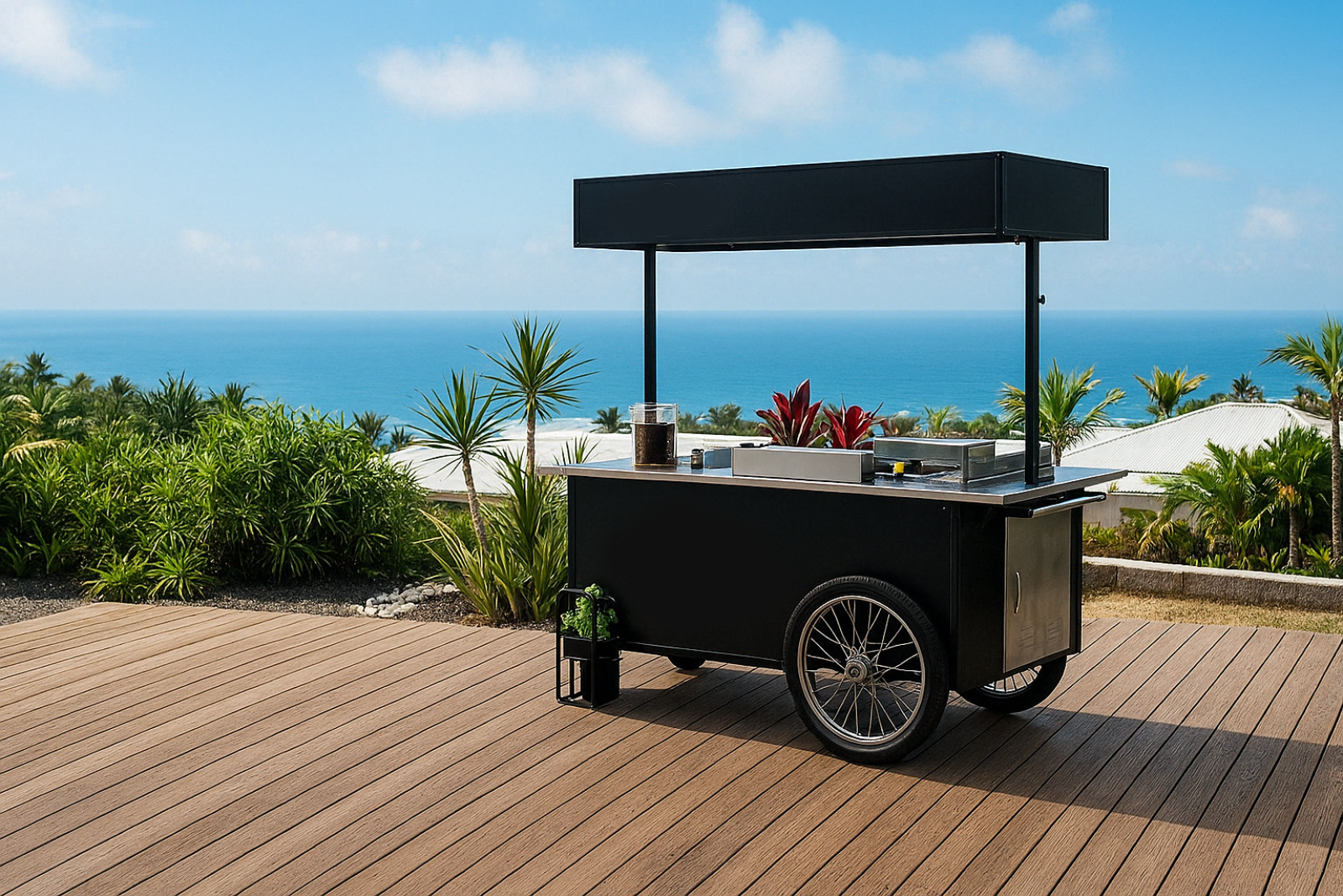 Kiosque ambulant le spécialiste du chariot ambulant en France