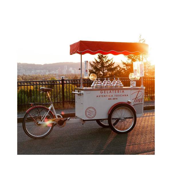 Kiosque ambulant, le spécialiste du Chariot glace autonome Pozzetti en France