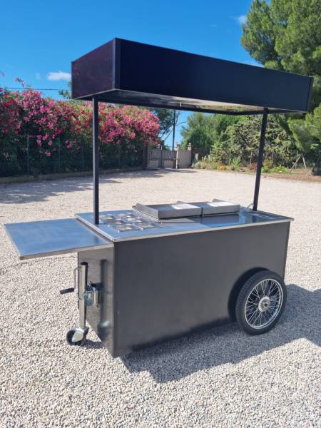 Conception et vente de stand mobile pour le food à Nice 06