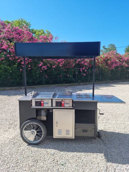 Fabrication de chariot ambulant tout équipé à Marseille 13
