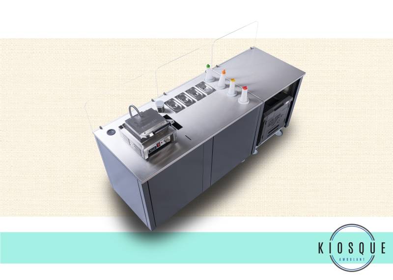 conception sur-mesure de stand ambulant modulable tout équipés aux normes à Saint-Etienne 42