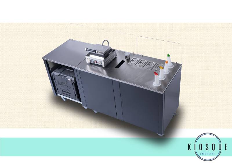 devis pour un chariot mobile snack tout équipé pour les professionnels à Montpellier 34