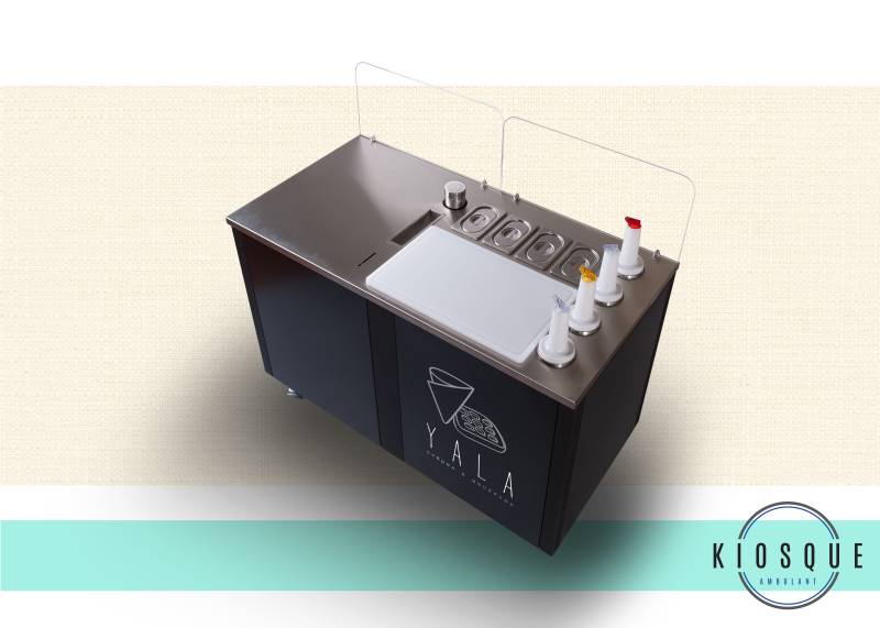 Fabrication et vente de chariot ambulant snack avec équipements CHR à Pau 64