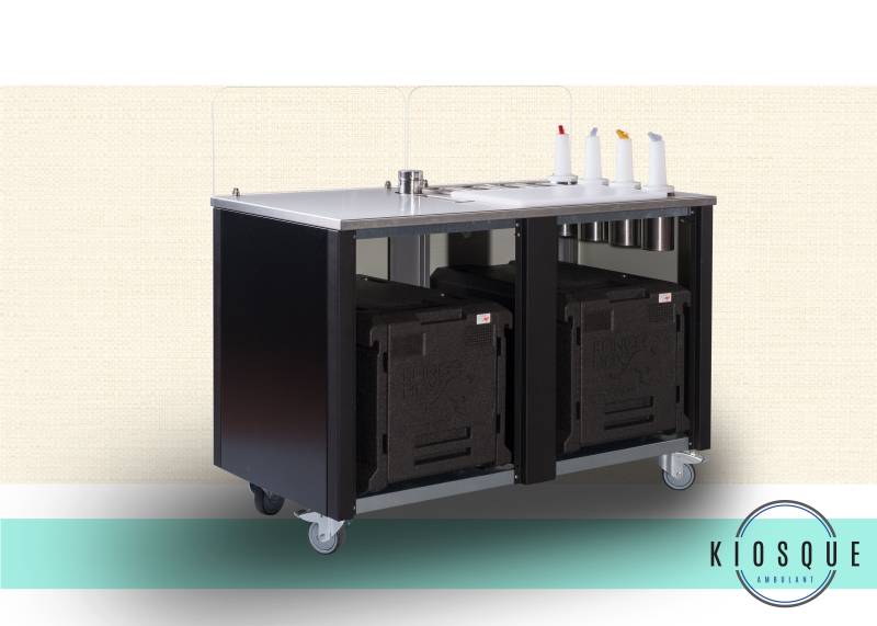 Acheter chariot ambulant snack avec équipements et frigo pour les professionnels à Nice 06