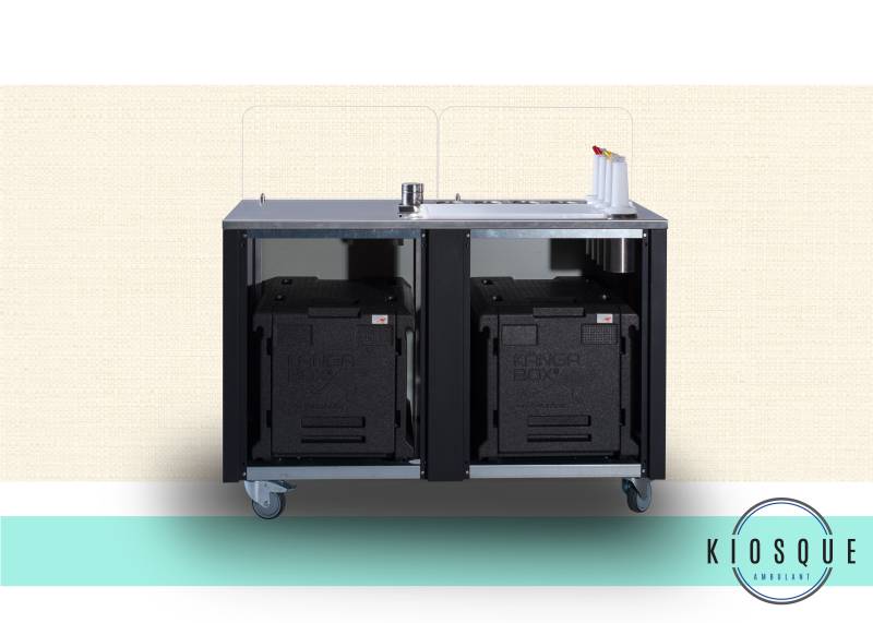 Constructeur de chariot ambulant burger pour la restauration à Rennes 35