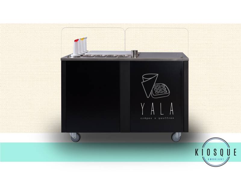 acheter un chariot snack aménagé pour la gaufres à Nice 06