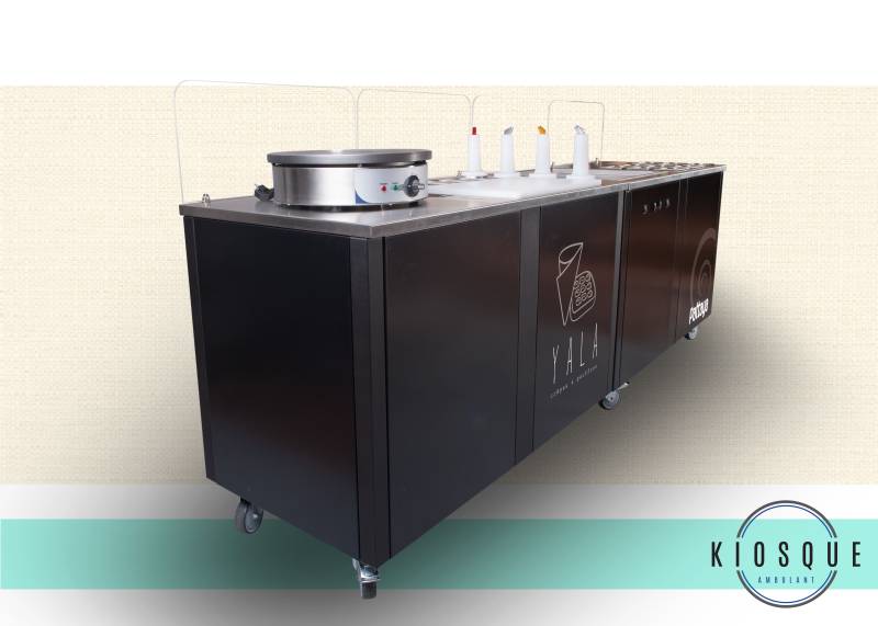 devis pour un chariot gaufres et glaces tout équipé pour les professionnels à Dunkerque Nord (59)