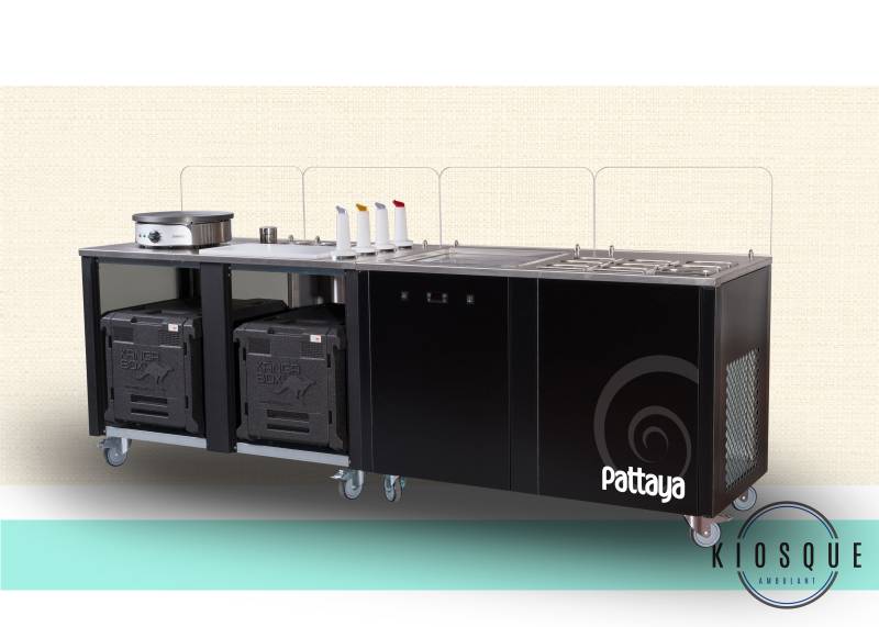 Tarif chariots ambulants gaufres et glaces modulable pour les pro à Poitiers Vienne (86)