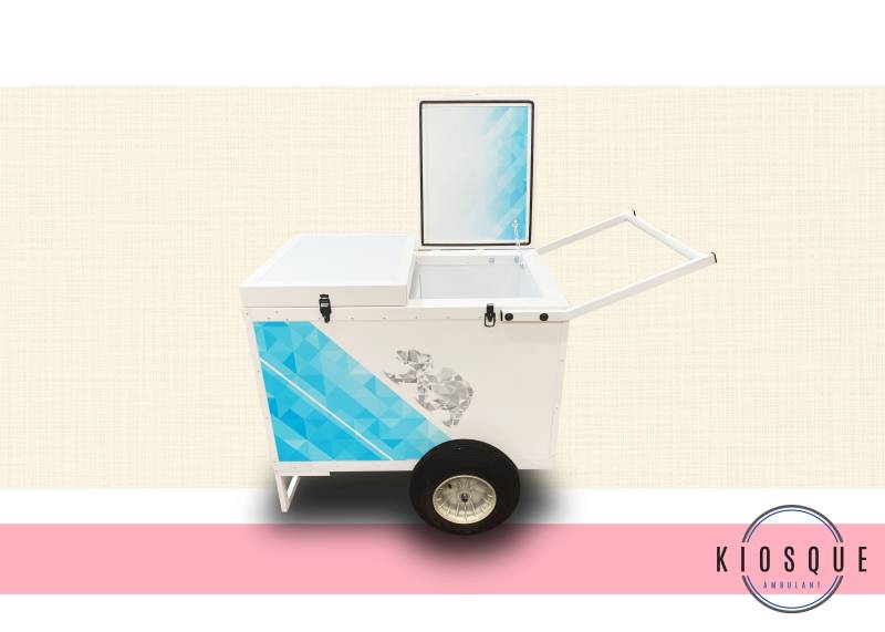 Devis chariot ambulant pour la vente de produits réfrigérés à Grenoble 38