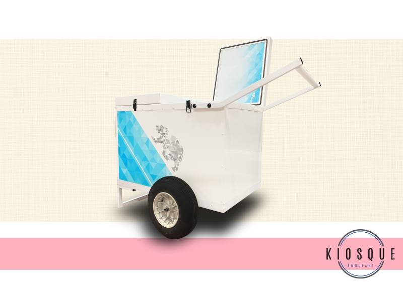 Vente stand ambulant pour le stockage de produits frais à Saint-Etienne 42