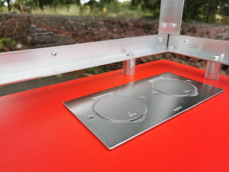 devis pour une remorque aménagé en hot-dog et tractable par un vélo à Marseille 13