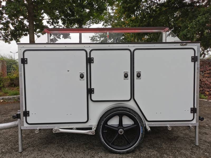 Chariot stand remorque mobile ambulante street food CHR Dijon 21