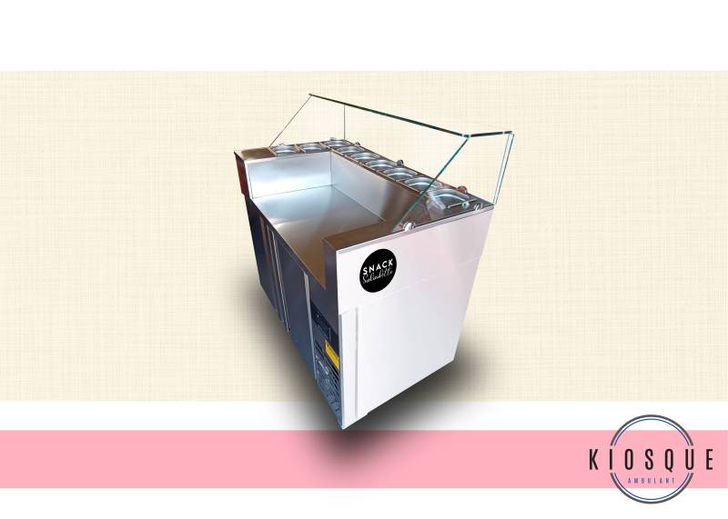 informations et prix pour un meuble saladette mobile avec espace réfrigéré à Besançon 25