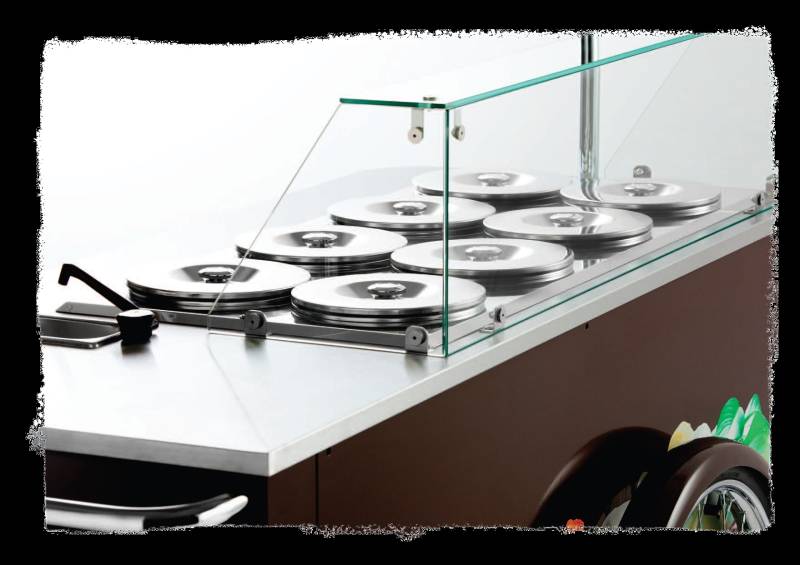 Vente ambulante de glace sur chariot Rennes 35